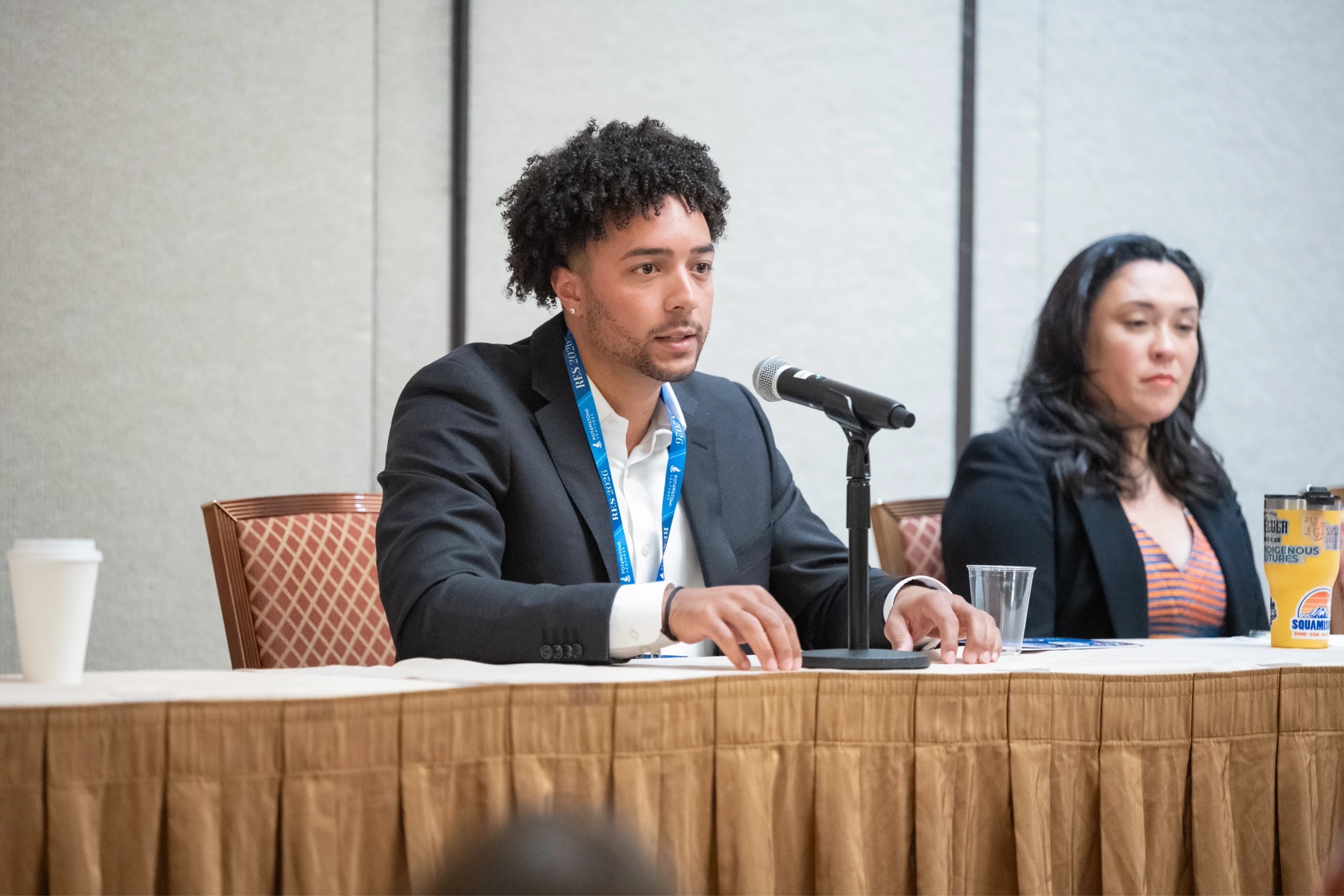Sun Bear Industries leadership on a panel