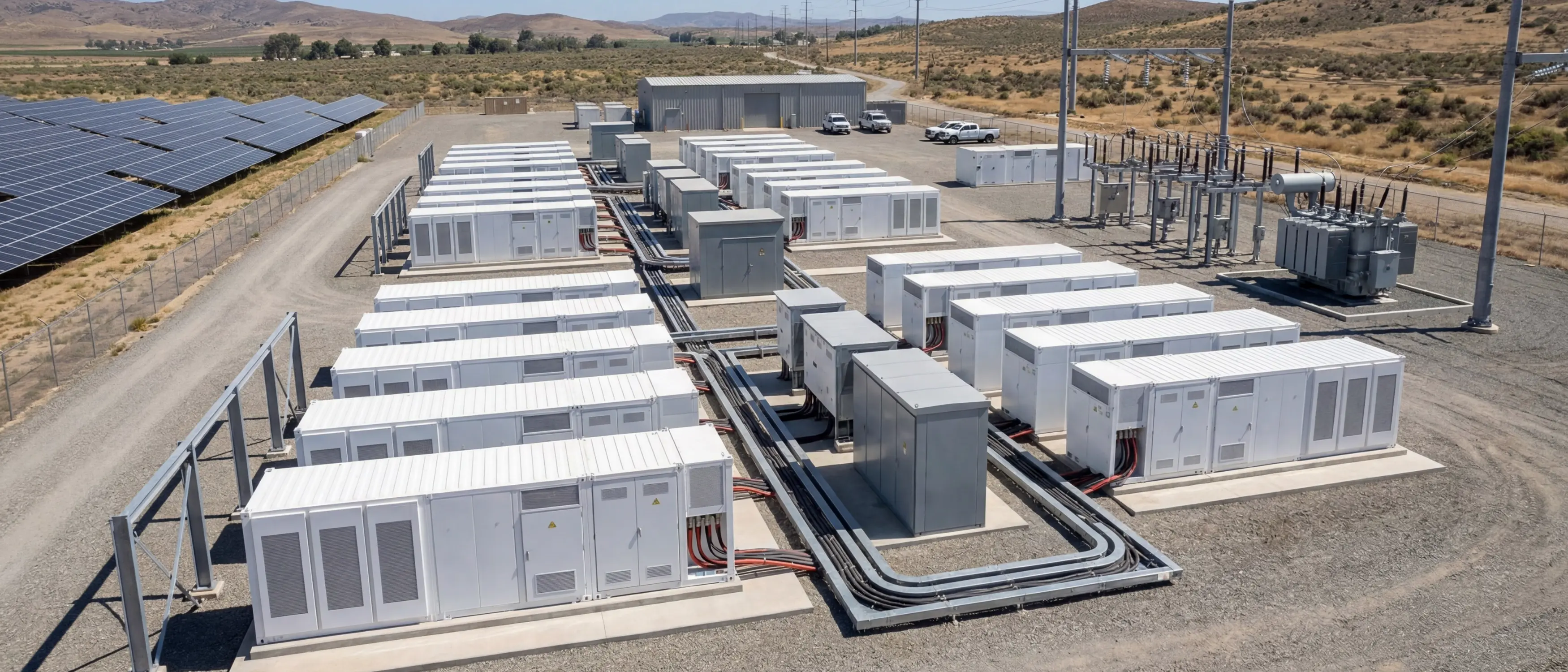 Utility-scale energy infrastructure